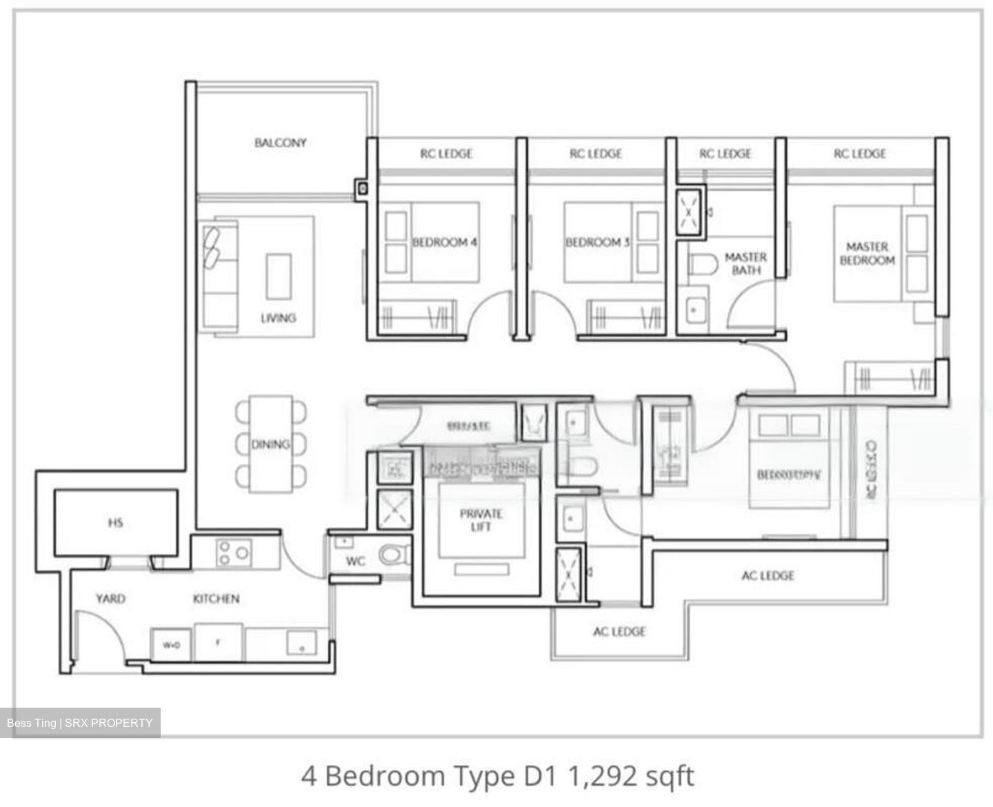 Amo Residence (D20), Apartment #467325781